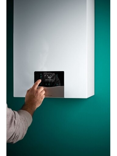 Dujinis kondensacinis katilas Vaillant ecoTEC plus VUI 26CS/1-5 (N-INT3) su 20l talpa, šild. gal.19,7kW, K.V.R. 20,4kW