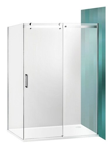 Dušo durys AMD2 1400/2000 Brillant/Transparent
