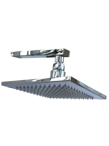 Dušo galva 34608 su LED apšvietimu su 35cm snapu (laikikliu)