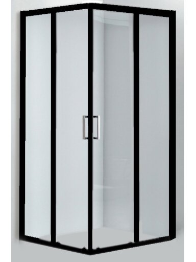 Dušo kabina 1228S 100x100 grey  be pado