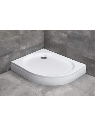 Dušo padėklas Radaway Patmos E 100x80L, baltas