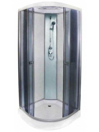 Dušo kabina R8603 80x80 grey/white