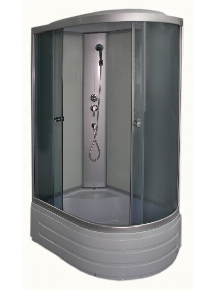 Dušo kabina R8106 kairė grey/white