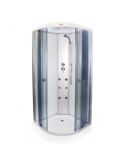 Dušo kabina R8602 80x80 grey Dušo kabina R8602 80x80 grey