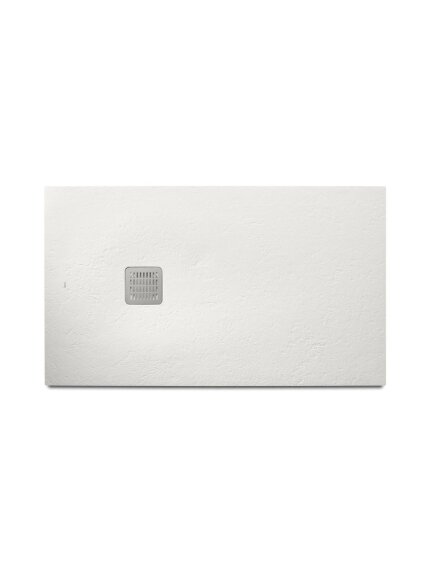 Dušo padėklas TERRAN 120x90x2,8 cm su horiz. sifonu ir NP grotelėmis, Stonex medžiaga, baltas 1 Dušo padėklas TERRAN 120x90x2,8 cm su horiz. sifonu ir NP grotelėmis, Stonex medžiaga, baltas 1