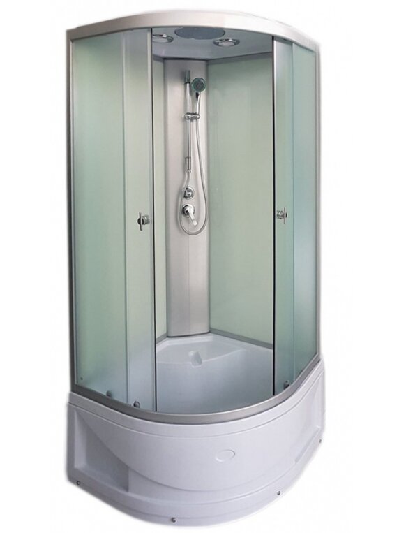 Dušo kabina R8604 80x80 grey/white