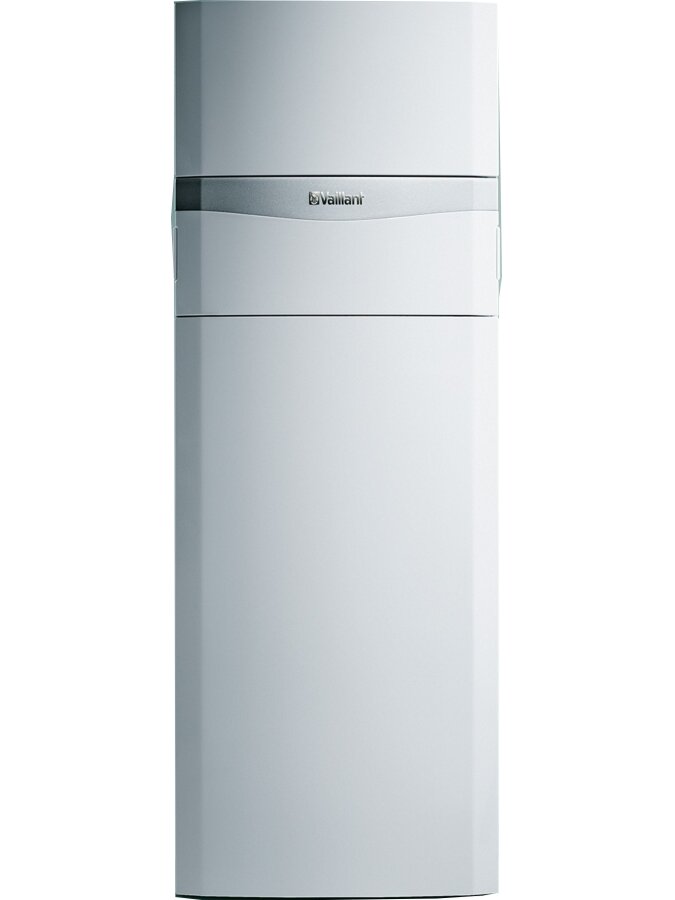 Dujinis kondensacinis katilas Vaillant ecoCOMPACT VSC 306/4 -5 su 150 litrų karšto vandens šildytuvu