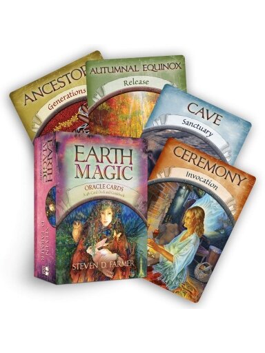 Earth Magic Oracle kortos Hay House