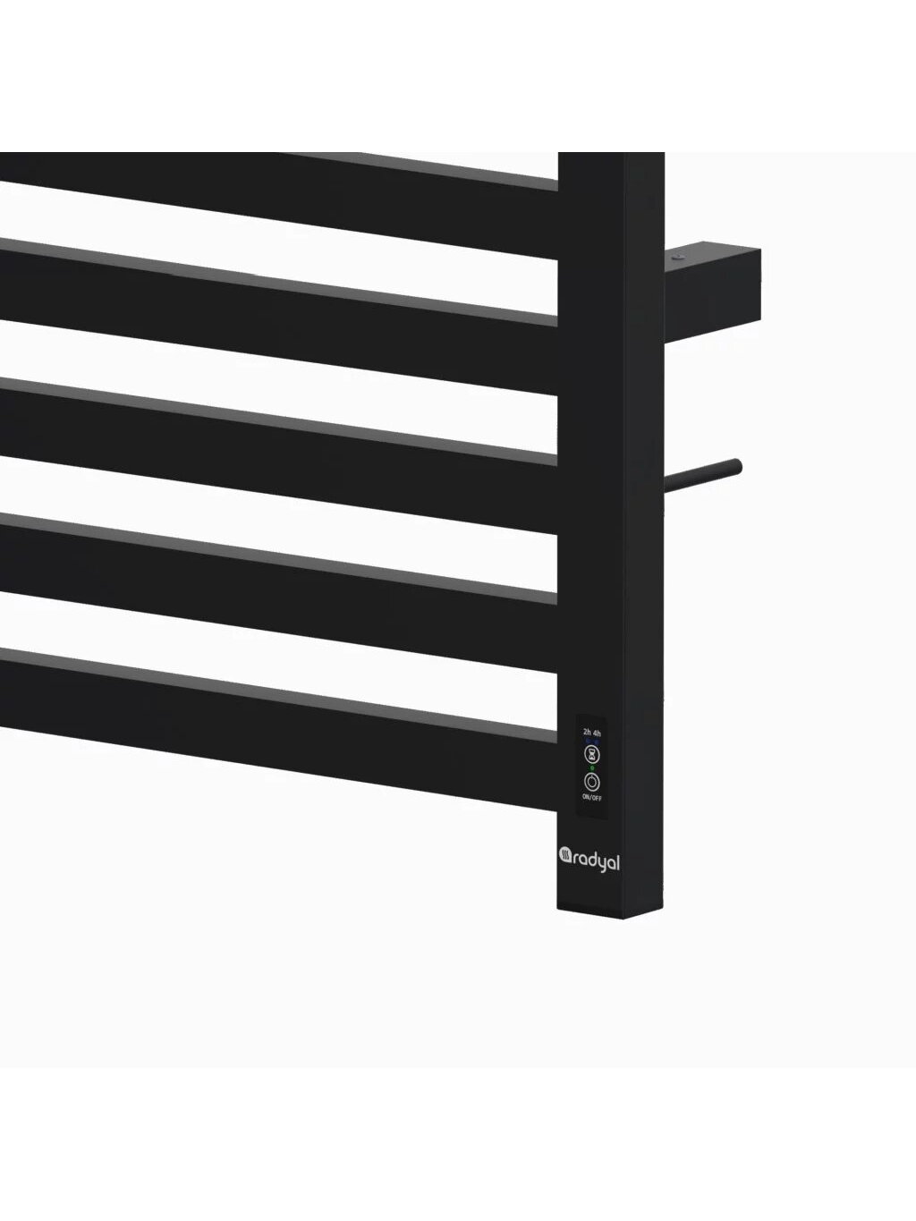 Elektrinis rankšluosčių džiovintuvas RADYAL LILY 1200C Black 1