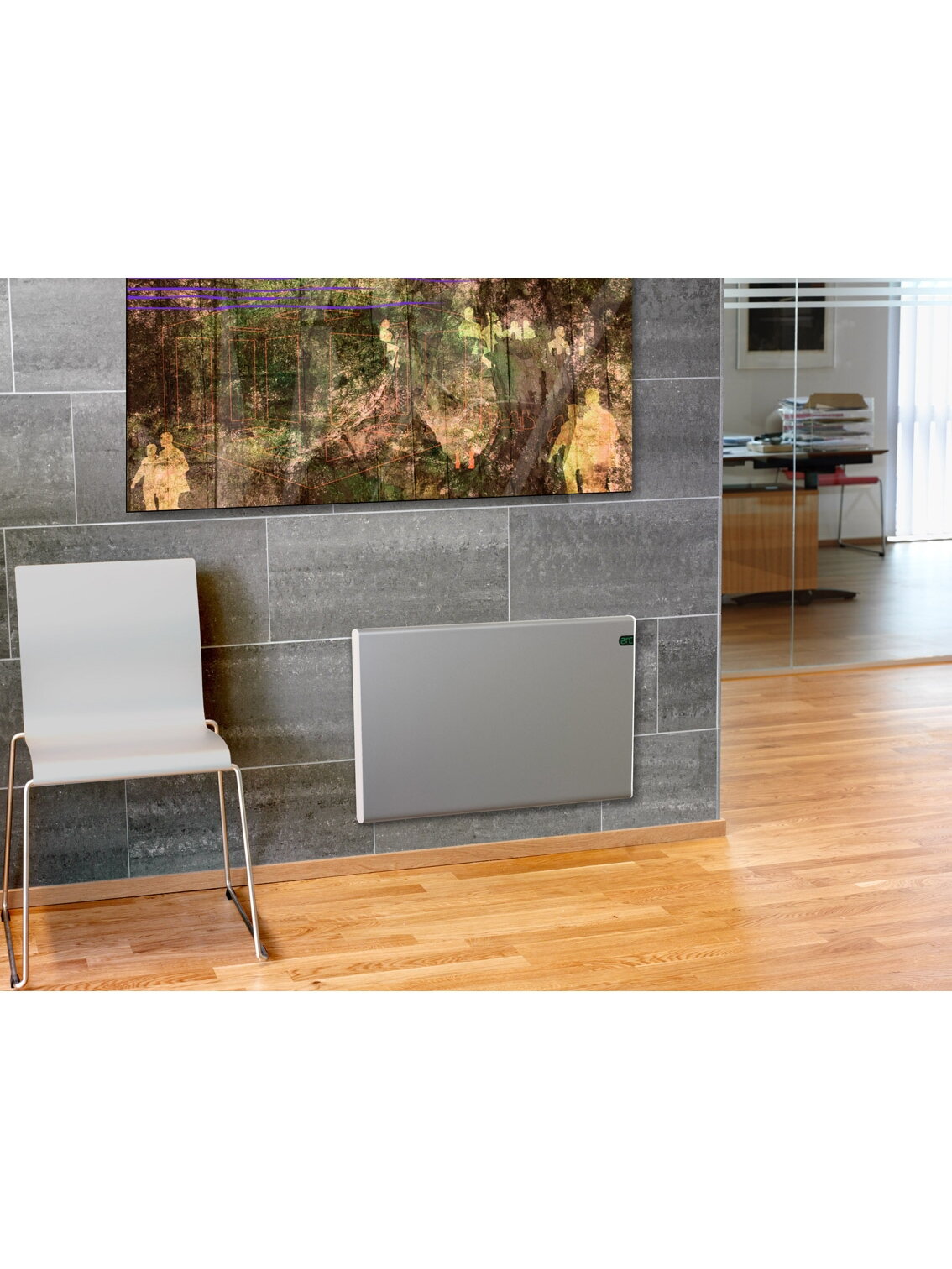 Elektrinis radiatorius ADAX NEO NP14 KDT Silver 3
