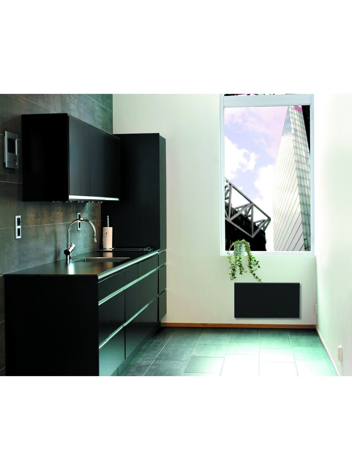 Elektrinis radiatorius ADAX NEO NP20 KDT Black 4