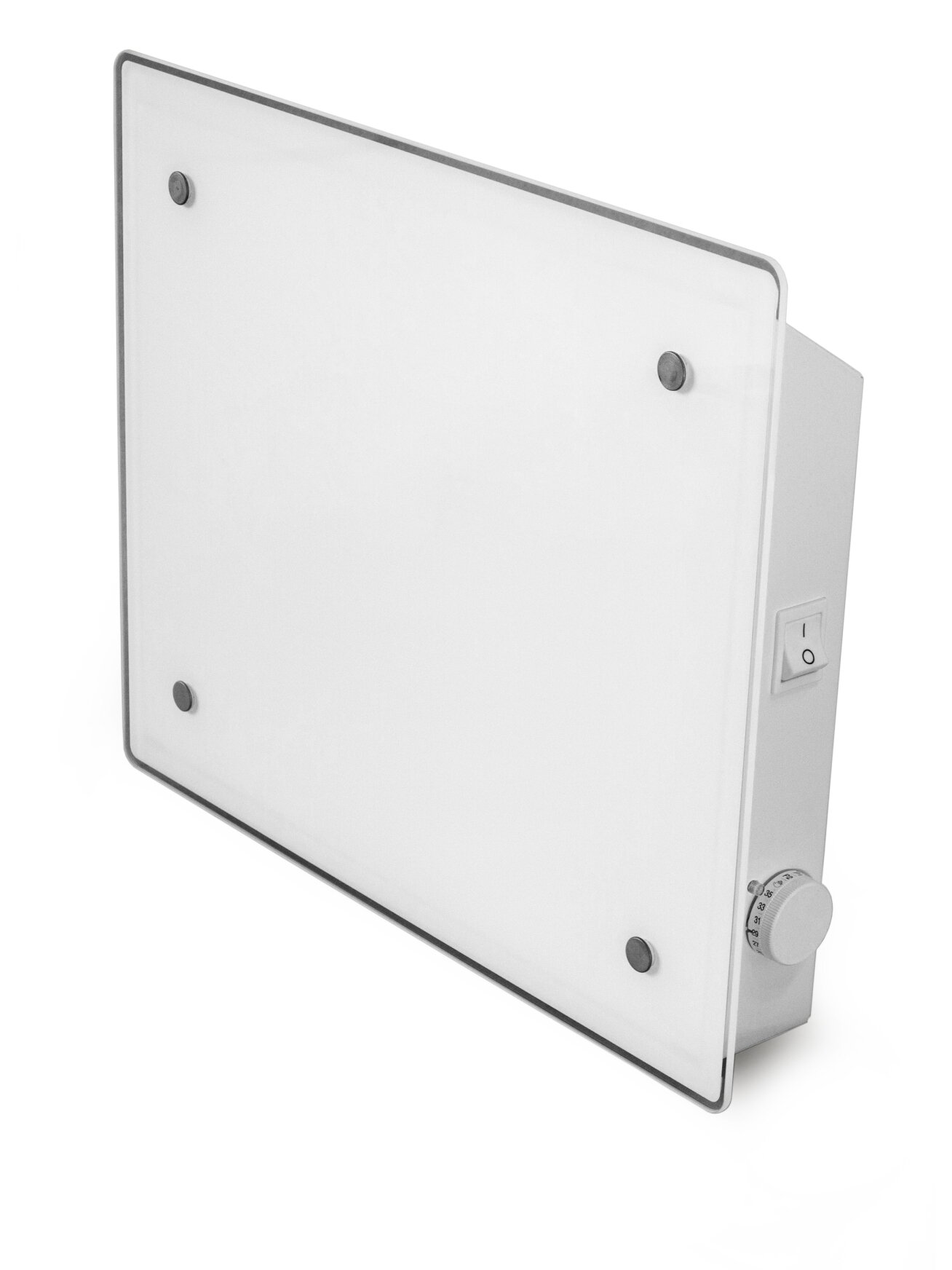 Elektrinis radiatorius ADAX ECO 02 KBT, White Glass Elektrinis radiatorius ADAX ECO 02 KBT, White Glass