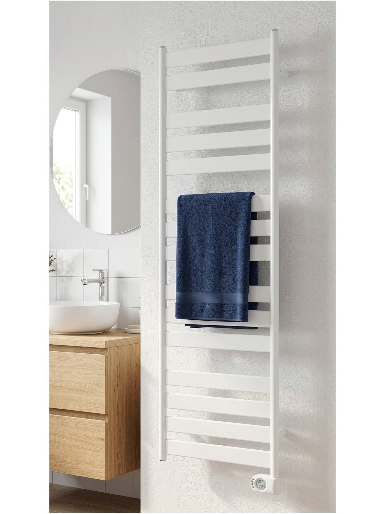 Elektrinis rankšluosčių džiovintuvas ADAX Wave 60-160-750 White 1