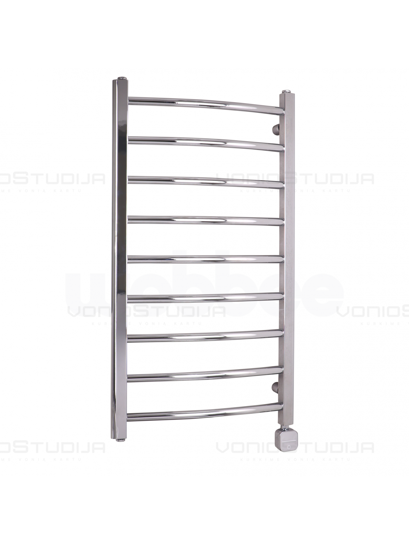Elektrinis rankšluosčių džiovintuvas WOBBEE BRYMBO Chrome 50x90 cm, dešininis, paslėptas montavimas 2 Elektrinis rankšluosčių džiovintuvas WOBBEE BRYMBO Chrome 50x90 cm, dešininis, paslėptas montavimas 2