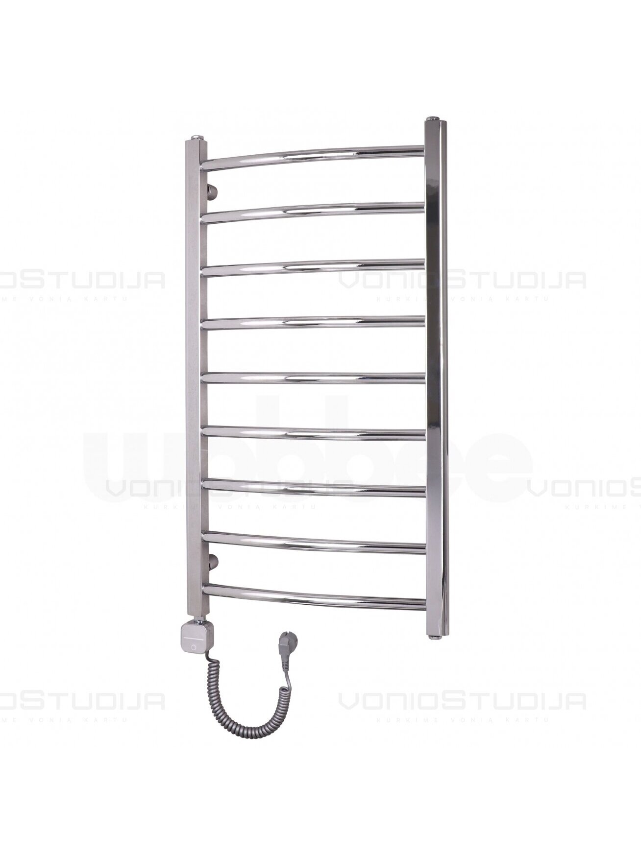 Elektrinis rankšluosčių džiovintuvas WOBBEE BRYMBO Chrome 50x90 cm, kairinis, su laidu ir kištuku 2