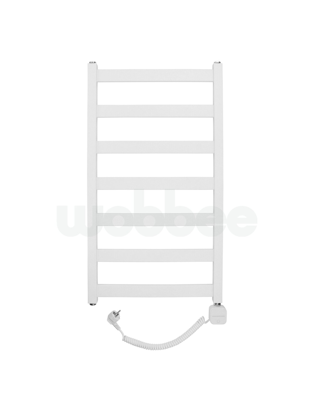 Elektrinis rankšluosčių džiovintuvas WOBBEE TENBY WHITE 45x80 cm ...