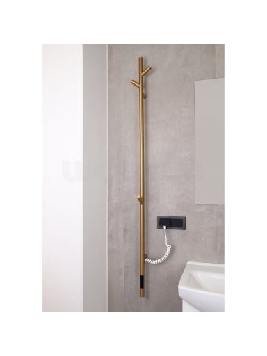 Elektrinė rankšluosčių kabykla WOBBEE BURTON BRUSHED GOLD