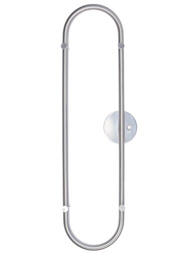 Elektrinis rankšluosčių džiovintuvas RADYAL RUBY TW 2080 Brushed Nickel