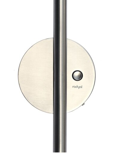 Elektrinis rankšluosčių džiovintuvas RADYAL RUBY TW 2080 Brushed Nickel