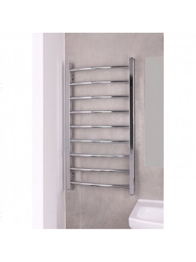 Elektrinis rankšluosčių džiovintuvas WOBBEE BRYMBO Chrome 50x90 cm, kairinis, paslėptas montavimas