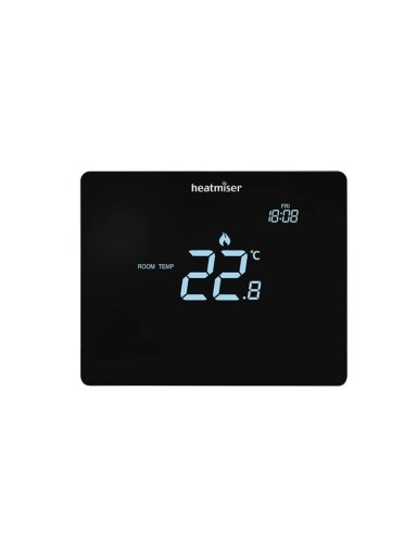 Elektroninis programuojamas termostatas - termoreguliatorius Heatmiser Touch Carbon