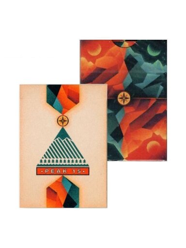 Ellusionist Peak 15 žaidimo kortos