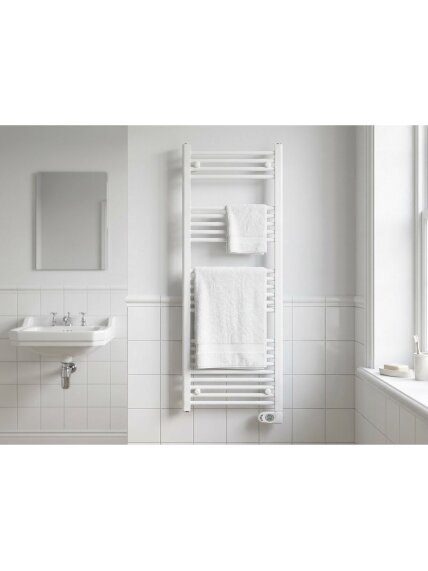 Elektrinis rankšluosčių džiovintuvas ADAX Comfort 50-150-600 White 2 Elektrinis rankšluosčių džiovintuvas ADAX Comfort 50-150-600 White 2