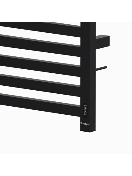 Elektrinis rankšluosčių džiovintuvas RADYAL LILY 1200C Black 1
