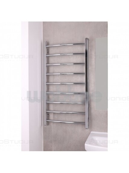 Elektrinis rankšluosčių džiovintuvas WOBBEE BRYMBO Chrome 50x90 cm, dešininis, paslėptas montavimas 3
