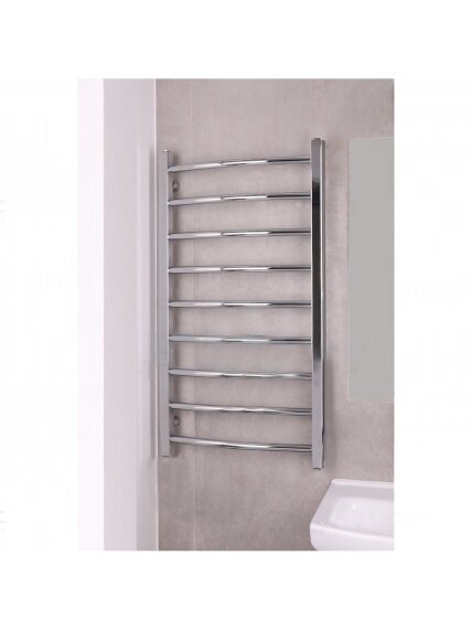 Elektrinis rankšluosčių džiovintuvas WOBBEE BRYMBO Chrome 50x90 cm, dešininis, paslėptas montavimas