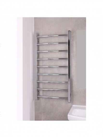Elektrinis rankšluosčių džiovintuvas WOBBEE BRYMBO Chrome 50x90 cm, kairinis, paslėptas montavimas Elektrinis rankšluosčių džiovintuvas WOBBEE BRYMBO Chrome 50x90 cm, kairinis, paslėptas montavimas