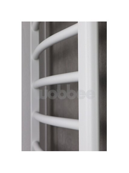 Elektrinis rankšluosčių džiovintuvas WOBBEE BRYMBO WHITE 50x90 cm, kairinis, paslėptas montavimas 3 Elektrinis rankšluosčių džiovintuvas WOBBEE BRYMBO WHITE 50x90 cm, kairinis, paslėptas montavimas 3