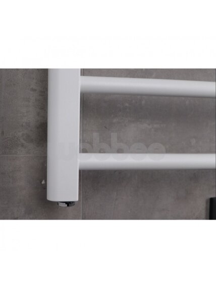 Elektrinis rankšluosčių džiovintuvas WOBBEE BRYMBO WHITE 50x90 cm, kairinis, paslėptas montavimas 4