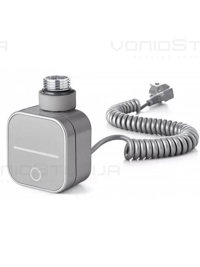 Elektrinis rankšluosčių džiovintuvas WOBBEE BRYMBO Chrome 50x90 cm, dešininis, su laidu ir kištuku 4 Elektrinis rankšluosčių džiovintuvas WOBBEE BRYMBO Chrome 50x90 cm, dešininis, su laidu ir kištuku 4