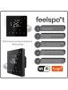Elektroninis programuojamas termostatas Feelspot WTH22.16 NEW Black, WiFi Tuya Elektroninis programuojamas termostatas Feelspot WTH22.16 NEW Black, WiFi Tuya