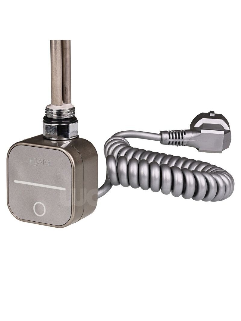 Elektrinis rankšluosčių džiovintuvas WOBBEE GLASTON BRUSHED NICKEL PVD 50x100cm braižyto nikelio spalvos kairinis su tenu su laidu 3 Elektrinis rankšluosčių džiovintuvas WOBBEE GLASTON BRUSHED NICKEL PVD 50x100cm braižyto nikelio spalvos kairinis su tenu su laidu 3