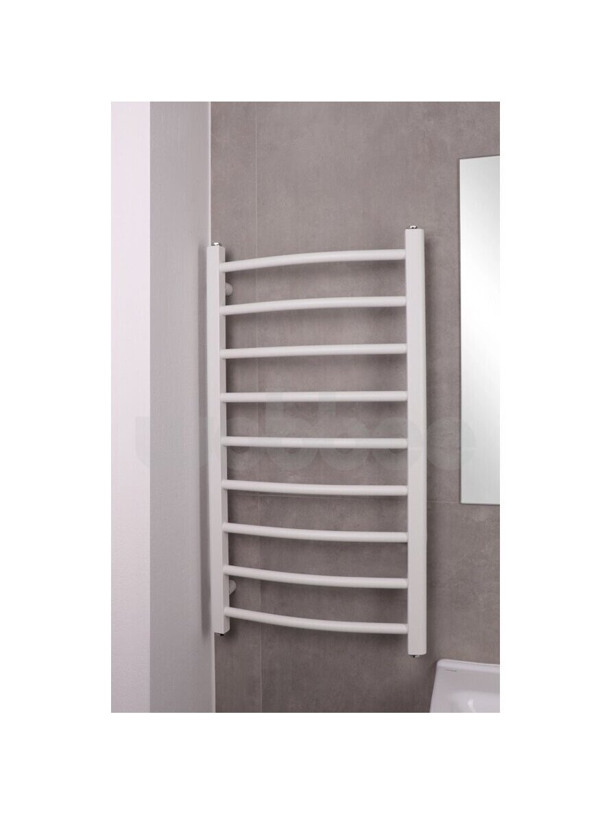 Elektrinis rankšluosčių džiovintuvas WOBBEE BRYMBO WHITE 50x90 cm, kairinis, paslėptas montavimas 1 Elektrinis rankšluosčių džiovintuvas WOBBEE BRYMBO WHITE 50x90 cm, kairinis, paslėptas montavimas 1