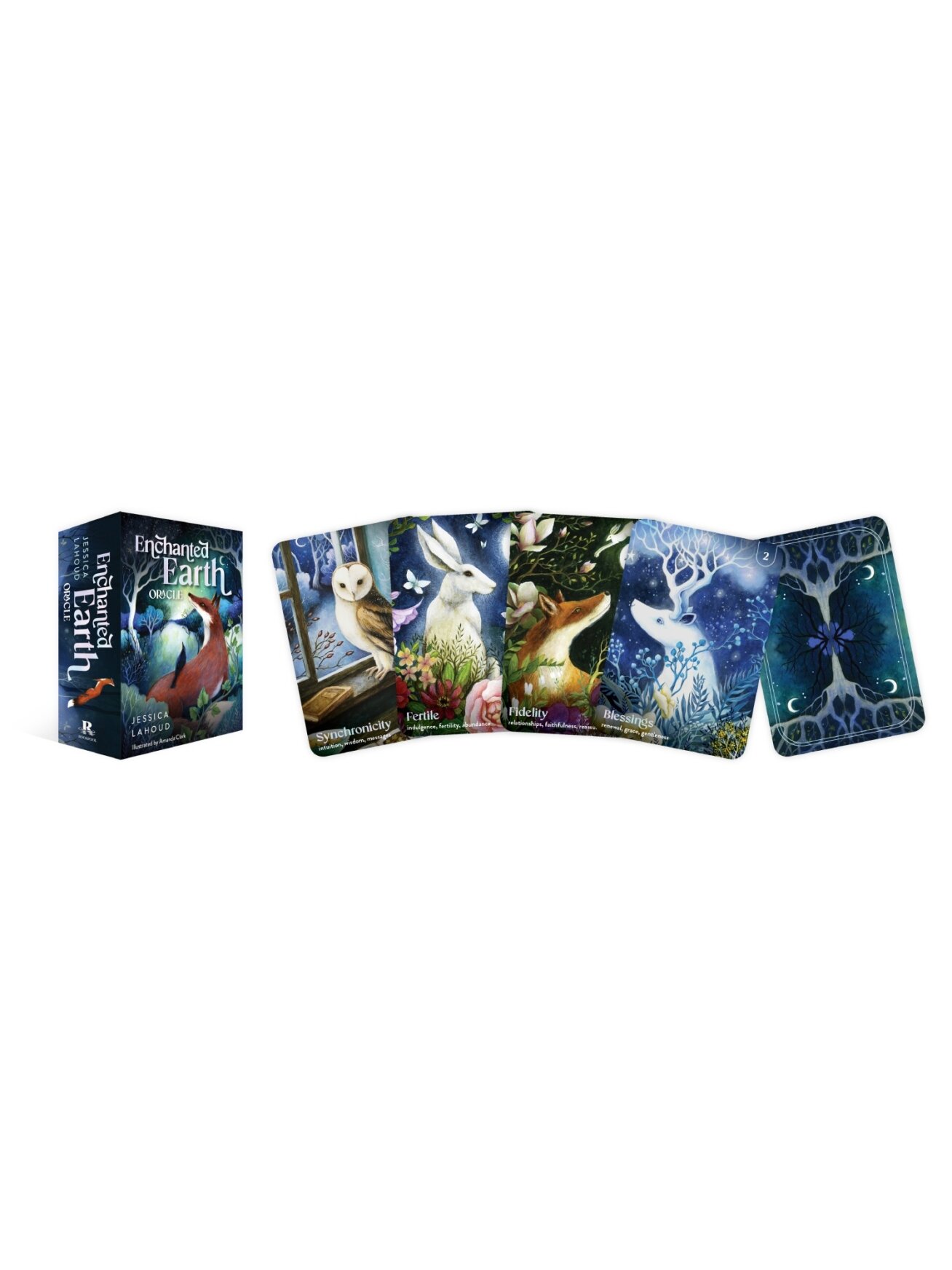 Enchanted Earth Oracle kortų kaladė Rockpool Publishing 2 Enchanted Earth Oracle kortų kaladė Rockpool Publishing 2