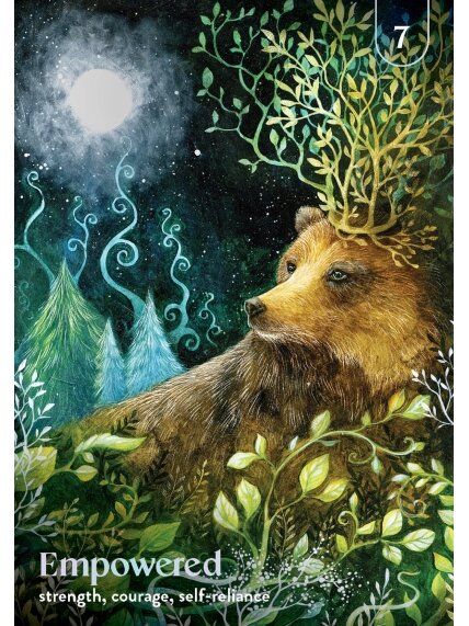 Enchanted Earth Oracle kortų kaladė Rockpool Publishing 3