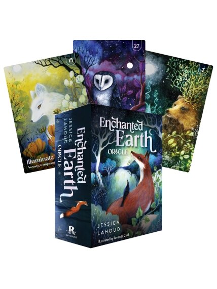 Enchanted Earth Oracle kortų kaladė Rockpool Publishing
