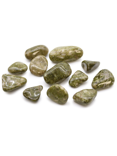 Epidote Snowflake akmuo (12 vnt. M dydžio) Ancient Wisdom
