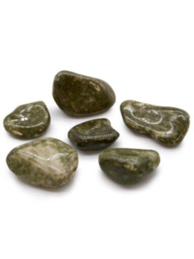 Epidote Snowflake akmuo (6 vnt. L dydžio) Ancient Wisdom