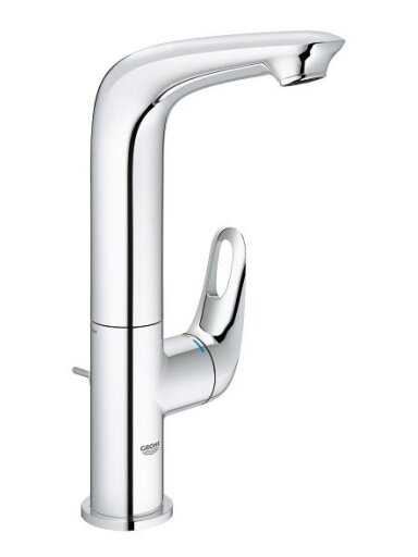 Eurostyle New L-Size praustuvo maišytuvas su d.v., chromas