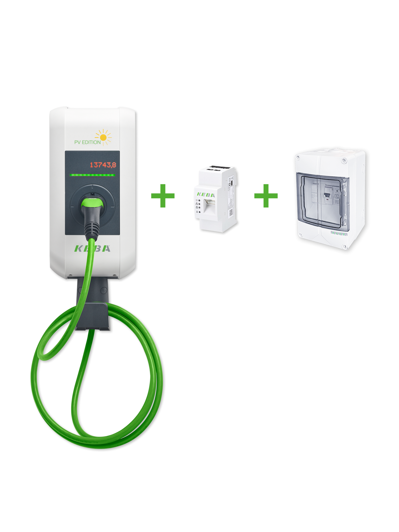 EV krovimo stotelės komplektas Keba P30 PV Edition 11 kW EV krovimo stotelės komplektas Keba P30 PV Edition 11 kW