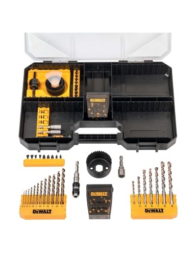 EXTREME antgaliukų-grąžtų komplektas, DeWALT 100 vnt.