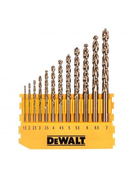 EXTREME antgaliukų-grąžtų komplektas, DeWALT 100 vnt. 5 EXTREME antgaliukų-grąžtų komplektas, DeWALT 100 vnt. 5