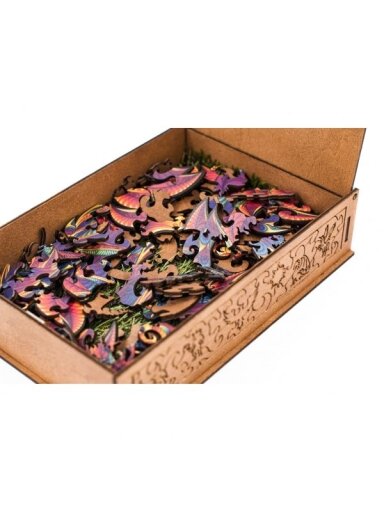 Fenix Dėlionė Iš Medžio XL Dydis (600 detalių) Fantasy Puzzles