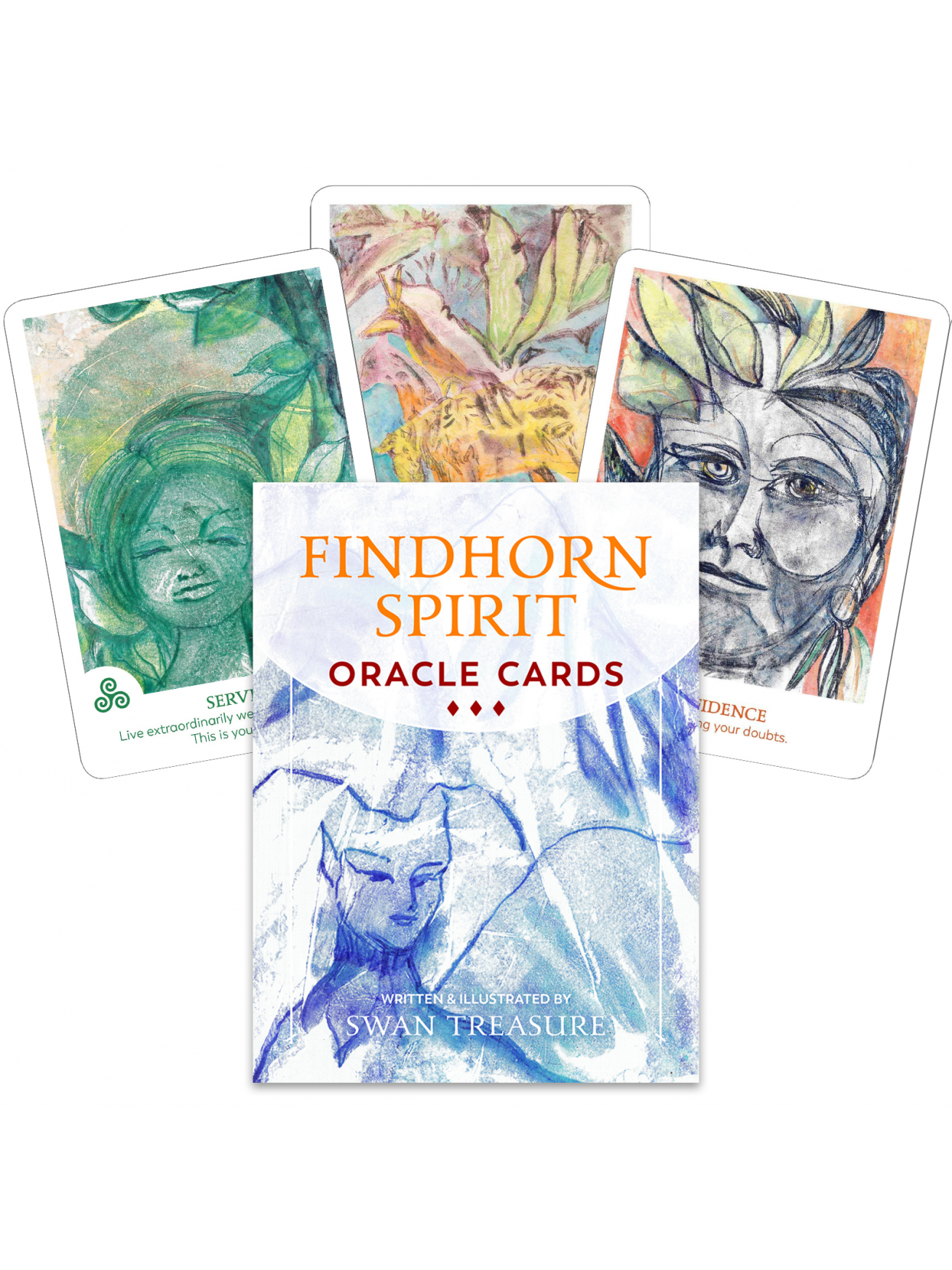 Findhorn Spirit Oracle kortos Findhorn Spirit Oracle kortos