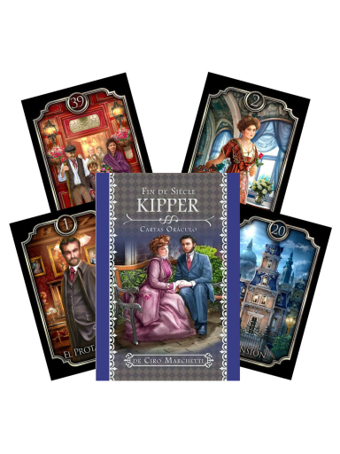 Fin De Siècle Kipper Oracle kortos Spanish Edition AGM