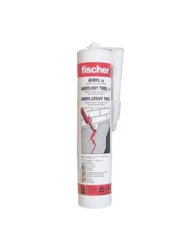 „Fischer“ dažomas akrilas, baltas